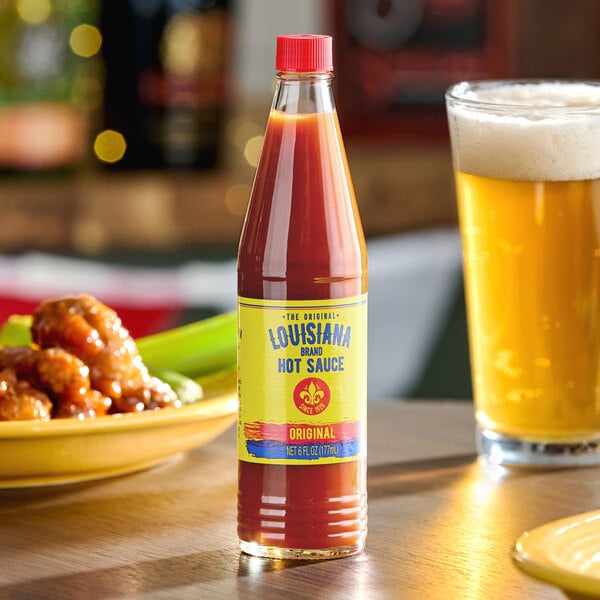 The Original Louisiana Brand 6 fl. oz. Original Hot Sauce - 24/Case