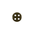 Olive Plastic Button - 18L/11.5mm