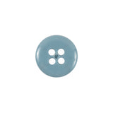 Blue Plastic Button - 22L/14mm