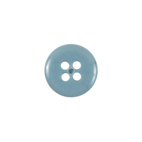 Blue Plastic Button - 22L/14mm