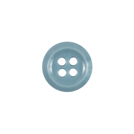 Blue Plastic Button - 22L/14mm