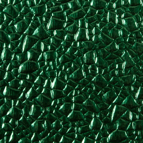 Metallic Green Crackled Vinyl
