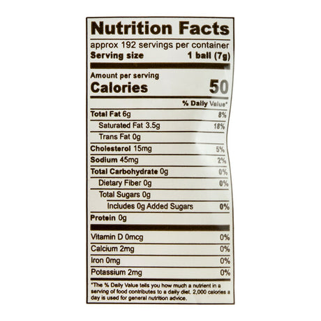 Butterball Farms Salted Butter Balls 7.1 Grams - 1,152/Case