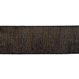 Metallic Gold and Black Elastic - 2"