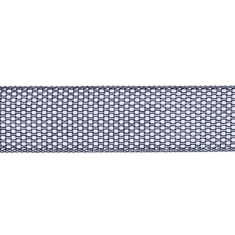 Black and White Woven Trim - 1.5"