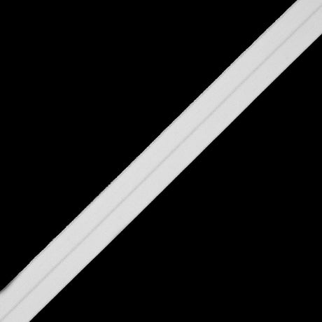 Italian White Foldover Stretch Tape - 0.625"