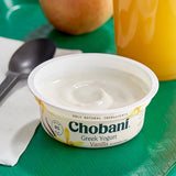 Chobani Non-Fat Vanilla Greek Yogurt 4 oz. - 12/Case
