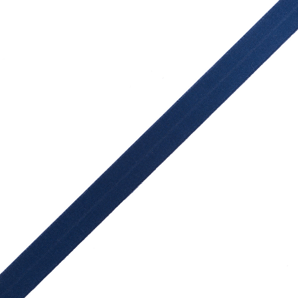 Italian Navy Foldover Stretch Tape - 0.625"