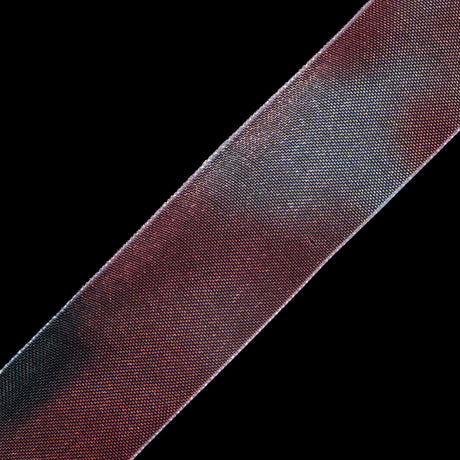 Red Tie Dye Organza Ribbon - 1"