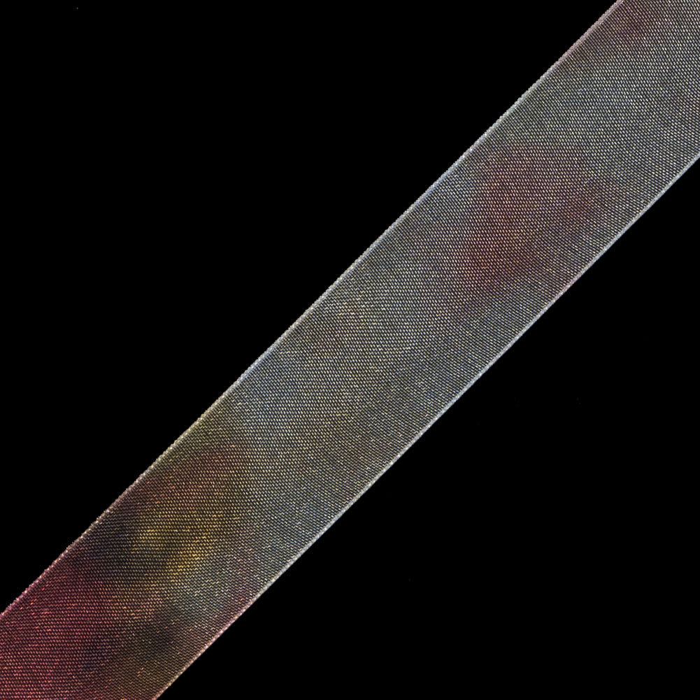 Yellow Tie Dye Organza Ribbon - 1"