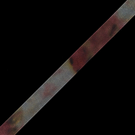 Yellow Tie Dye Organza Ribbon - 1"