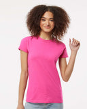 Tultex® Women's Fine Jersey Slim Fit Short Sleeve Crewneck T-Shirt