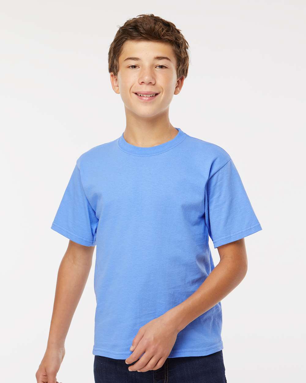 Youth Gold Soft Touch Crewneck Short Sleeve T-Shirt