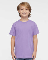 Youth Fine Jersey Crewneck Short Sleeve Tee