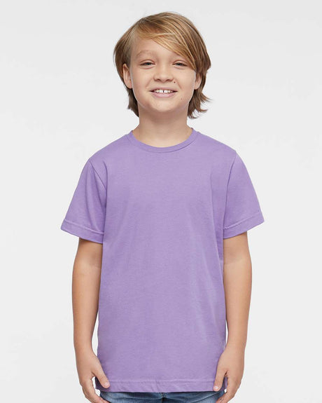 Youth Fine Jersey Crewneck Short Sleeve Tee