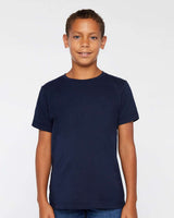 Youth Fine Jersey Crewneck Short Sleeve Tee