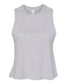 BELLA + CANVAS® Women's Racerback Crew Neck Crop Tank Top