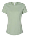 BELLA + CANVAS® Women’s Relaxed Fit Short Sleeve Heather CVC Tee