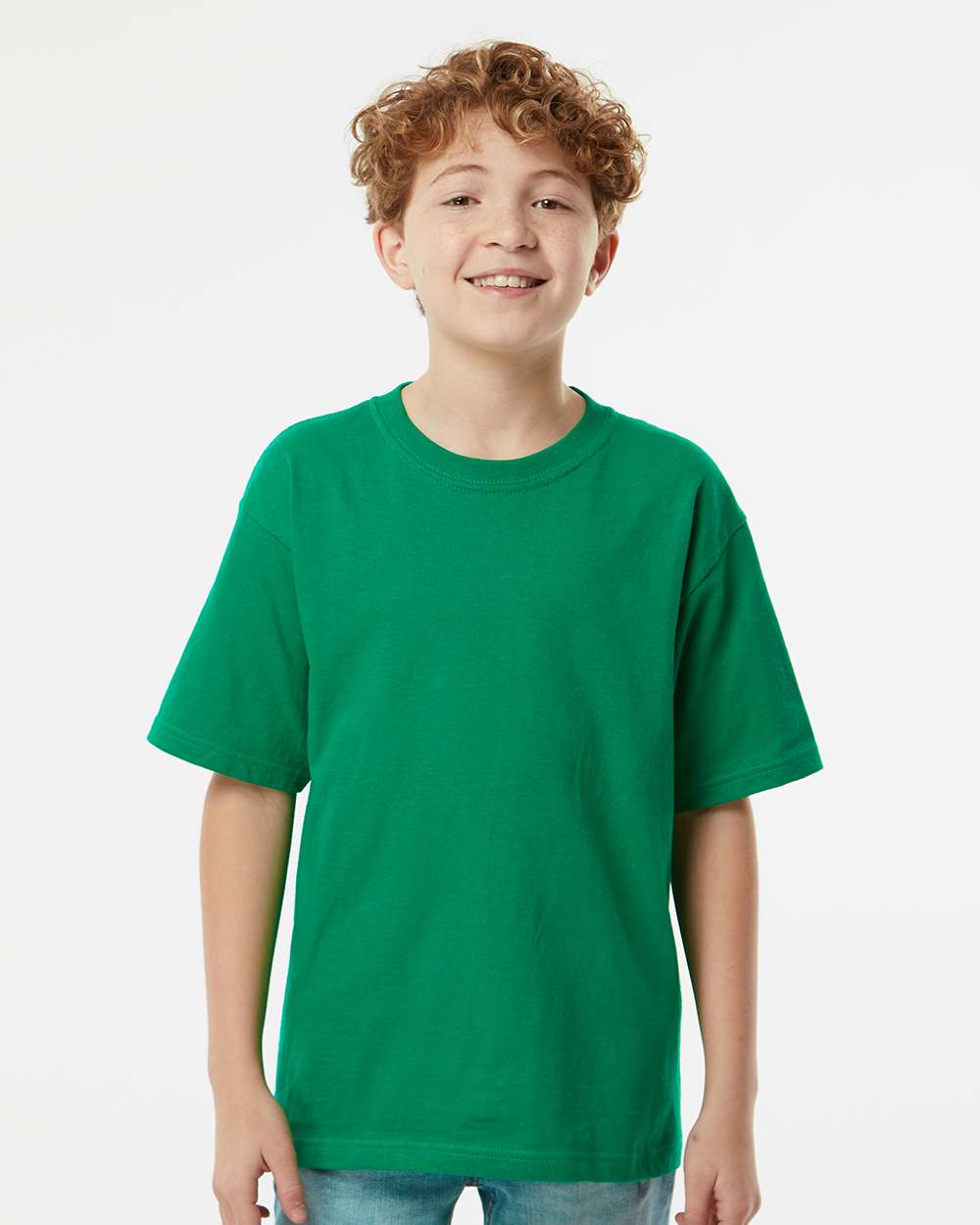 Youth Gold Soft Touch Crewneck Short Sleeve T-Shirt