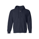 Sudadera clásica con capucha y cremallera completa Gildan | Sudadera de forro polar