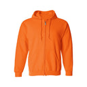 Sudadera clásica con capucha y cremallera completa Gildan | Sudadera de forro polar