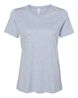 BELLA + CANVAS® Women’s Relaxed Fit Short Sleeve Heather CVC Tee