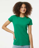 Tultex® Women's Fine Jersey Slim Fit Short Sleeve Crewneck T-Shirt