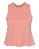 BELLA + CANVAS® Women's Racerback Crew Neck Crop Tank Top
