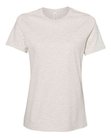 BELLA + CANVAS® Women’s Relaxed Fit Short Sleeve Heather CVC Tee