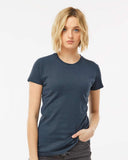 Tultex® Women's Fine Jersey Slim Fit Short Sleeve Crewneck T-Shirt