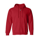 Sudadera clásica con capucha y cremallera completa Gildan | Sudadera de forro polar
