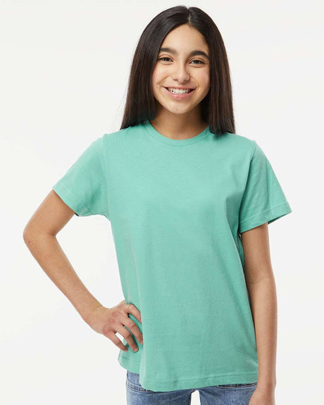 LAT® Youth Fine Jersey Crewneck Short Sleeve Tee