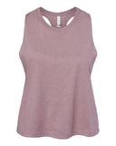 BELLA + CANVAS® Women's Racerback Crew Neck Crop Tank Top