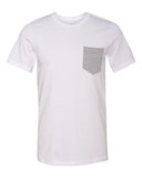 BELLA + CANVAS® Jersey Pocket Crewneck Short Sleeve Tee - 3021
