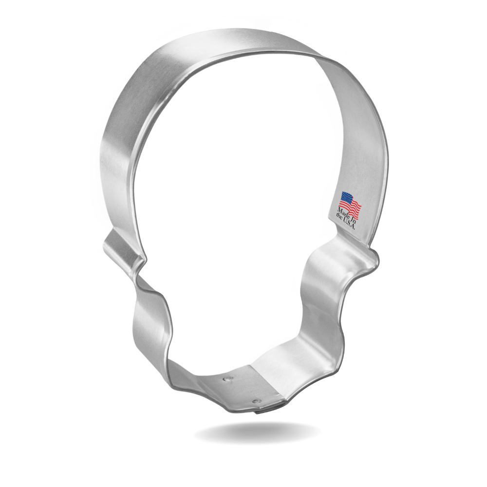 Skull Cookie Cutter 3.25 in B1734