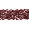Deco Rose and Peony Stretch Lace Trimming - 3.5"