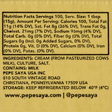 Pepe Saya Salted Butter Foil Wrapped Portion Packet 0.5 oz. - 700/Case
