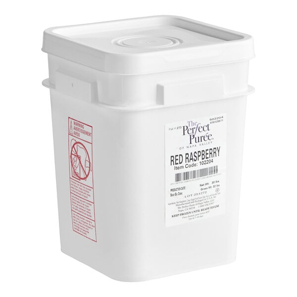 Perfect Puree Red Raspberry Puree 30 lb.
