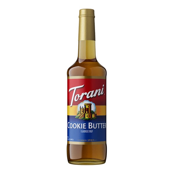 Torani Cookie Butter Flavoring Syrup Glass Bottle 750 mL