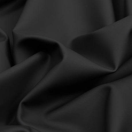 Black UV Protective Stretch Waterproof Tricot - Pleather