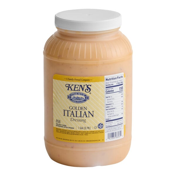 Ken's Foods 1 Gallon Golden Italian Dressing