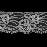 Off-White Laced Netting Trim - 2.5"