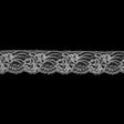 Off-White Laced Netting Trim - 2.5"