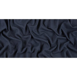 True Navy Stretch Virgin Wool Twill