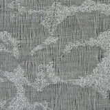 Metallic Griffin Gray Foliage Brocade