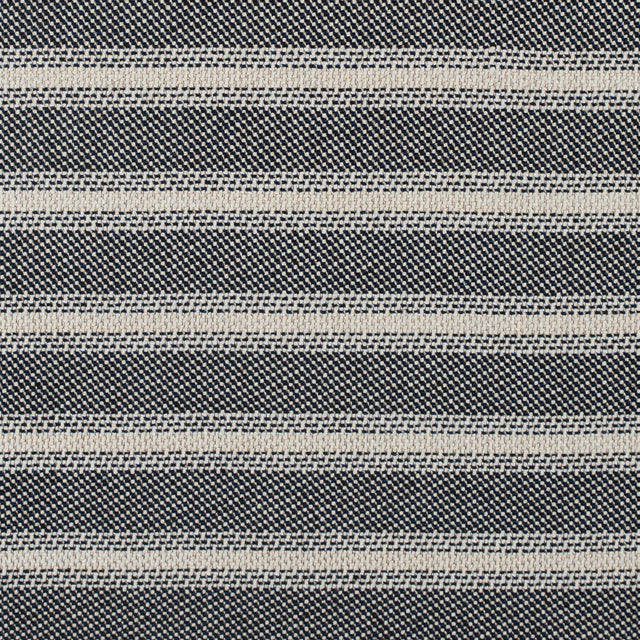 Whisper White/Navy/Royal Blue Striped Tweed