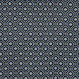 Strong Blue/Silver Geometric Jacquard
