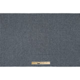 White/Navy Checkered Loosely Woven Novelty Tweed