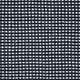 White/Navy Checkered Loosely Woven Novelty Tweed