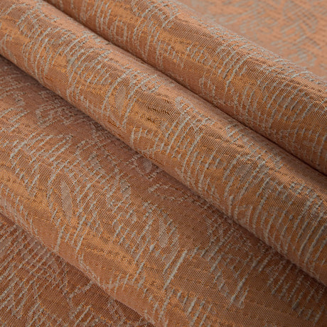 Muskmelon/Beached Sand Abstract Cotton Polyester Brocade